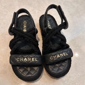 Chanel Espadrille Sandals